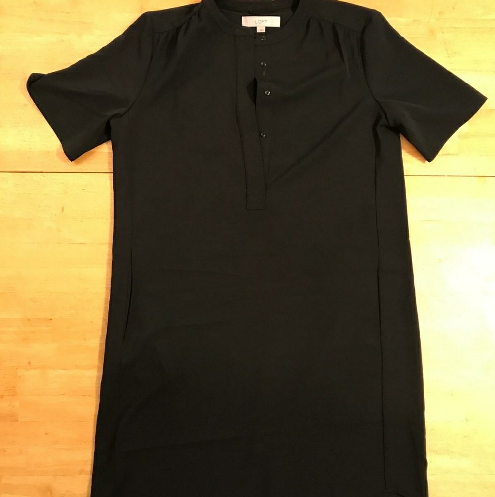 Loft Black Dress